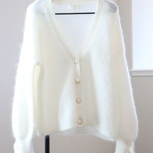 Sezane Mia Jumper Ecru Size Small